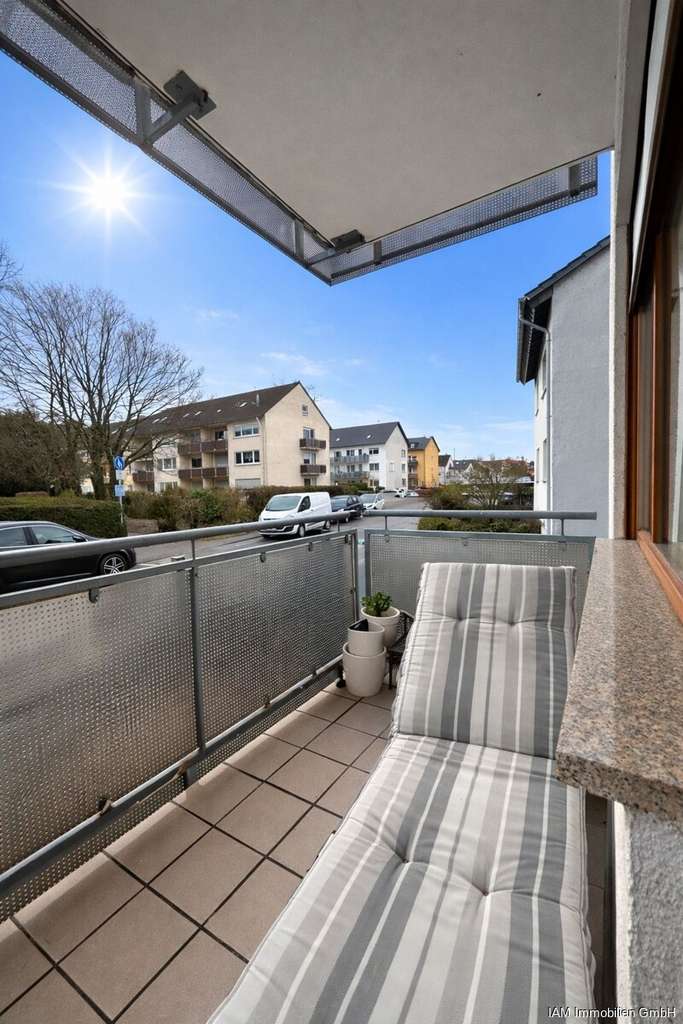 Immobilie in Nackenheim - Charmante 2-Zimmer-Wohnung mit XXL-Balkon in ruhiger Lage - Bild 1
