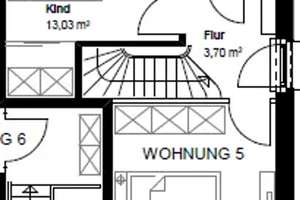 Wunderschöne 3,5 Zimmer Wohnung mit Balkon Mitten in Stuttgart – Die vollständige Adresse der Immobilie erhältst du vom Anbieter., 70178 Feuersee, Stuttgart – Vorschaubild 6