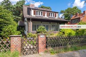 IMMOBERLIN.DE - Toplage! Kleine charmante Villa mit Tiefgarage & Gartenidyll – Die vollständige Adresse der Immobilie erhältst du vom Anbieter., 14129 Nikolassee, Berlin – Vorschaubild 1