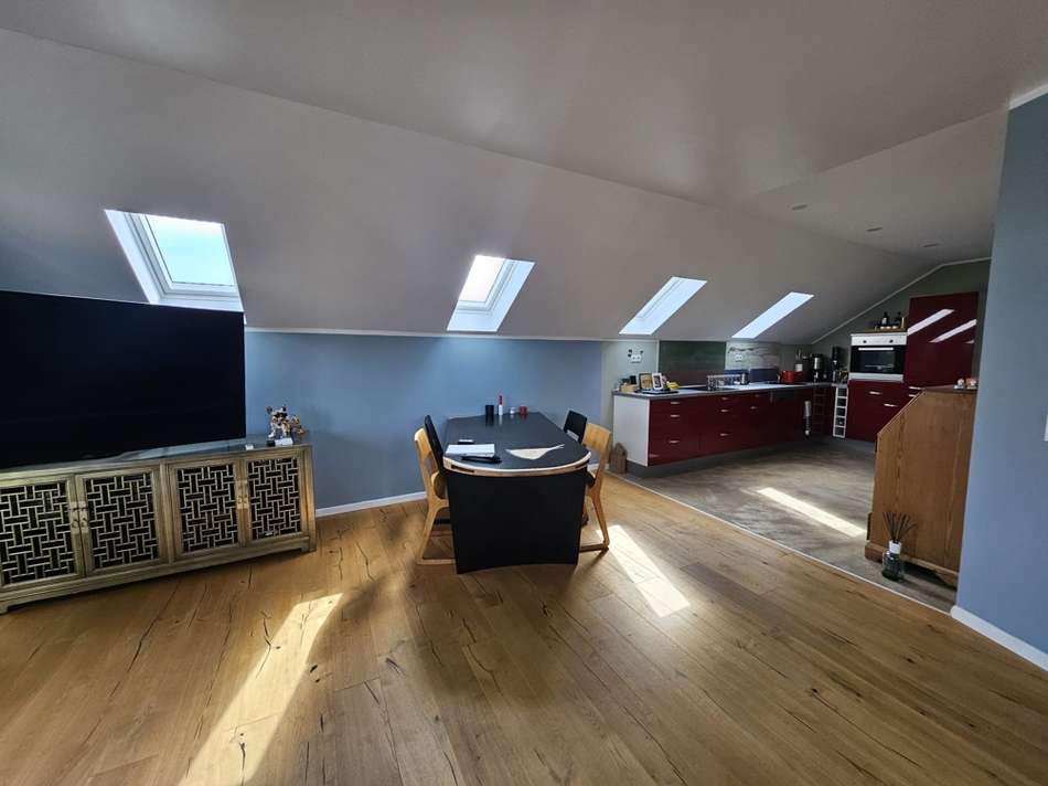 Wohnung DG Wohn-und Essbereich