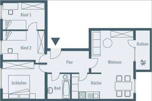Platz für Ideen - 4 Zimmer zum Selbstgestalten! – Lunochodstr. 39, 39118 Reform, Magdeburg – Vorschaubild 5