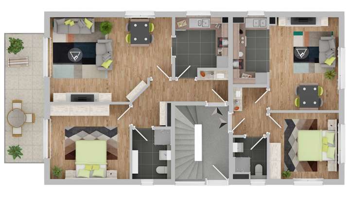 Grundriss Erdgeschoss