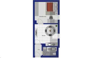 Sichere Investition in Bestlage: 2-Zimmer-Wohnung mit exzellenter Vermietbarkeit   – Die vollständige Adresse der Immobilie erhältst du vom Anbieter., 86152 Jakobervorstadt-Nord, Augsburg – Vorschaubild 8