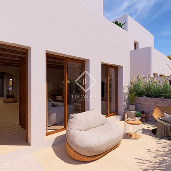 Mediterranes Reihenhaus mit privatem Pool in der Wohnanlage Mediterranea Villas in El Puig, in unmit