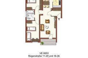 Miet mich sofort an! 3-Zimmer-Wohnung in Duisburg Neumühl! – Rügenstraße 13, 47167 Neumühl, Duisburg – Vorschaubild 12