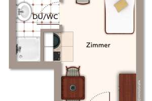 Saniertes Appartment in Sieglitzhof...Kapitalanlage in Studentenwohnung													
													
 – Die vollständige Adresse der Immobilie erhältst du vom Anbieter., 91054 Sieglitzhof, Erlangen – Vorschaubild 2