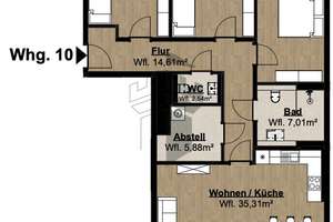 RESERVIERT: Einzigartiges Wohngefühl in bester Lage - 4-Zimmer Wohnung mit ca. 117 m² – Die vollständige Adresse der Immobilie erhältst du vom Anbieter., 49808 Lingen (Ems) – Vorschaubild 10