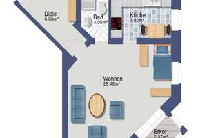 Attraktives freies Altbauapartment im Graphischen Viertel – Czermaks Garten 5, 4103 Zentrum-Ost, Leipzig – Vorschaubild 39