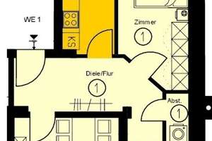 Hochwertig sanierte 2-Zimmer-Wohnung mit Terrasse! – Wurzner Straße 143, 4318 Sellerhausen-Stünz, Leipzig – Vorschaubild 8