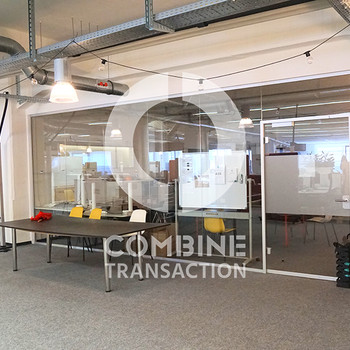 Loftflächen in ehemaligem Produktionsgebäude direkt an der S-Bahn. combine Transaction