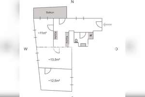 Tauschwohnung: Innenstadtwohnung – Die vollständige Adresse der Immobilie erhältst du vom Anbieter., 93047 Innenstadt, Regensburg – Vorschaubild 13