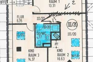 EIN STÜCK HIMMEL / 5 Zimmer Dachgeschoss-Maisonette + 2 Balkone, Einbauküche + 2 x TG. WG geeignet. – Am Haingraben 15, 65189 Südost, Wiesbaden – Vorschaubild 27