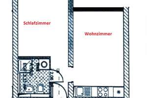 2-Raumwohnung mit Laminat, Einbauküche, Duschbad und Fahrstuhl...!!! – Konrad-Adenauer-Platz 0, 18055 Stadtmitte, Rostock – Vorschaubild 15