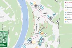 Grünes Wohnen mit Blick auf die Rheinauen - 4-Zimmer-Wohnung in Kaiserswerth – Die vollständige Adresse der Immobilie erhältst du vom Anbieter., 40489 Kaiserswerth, Düsseldorf – Vorschaubild 15