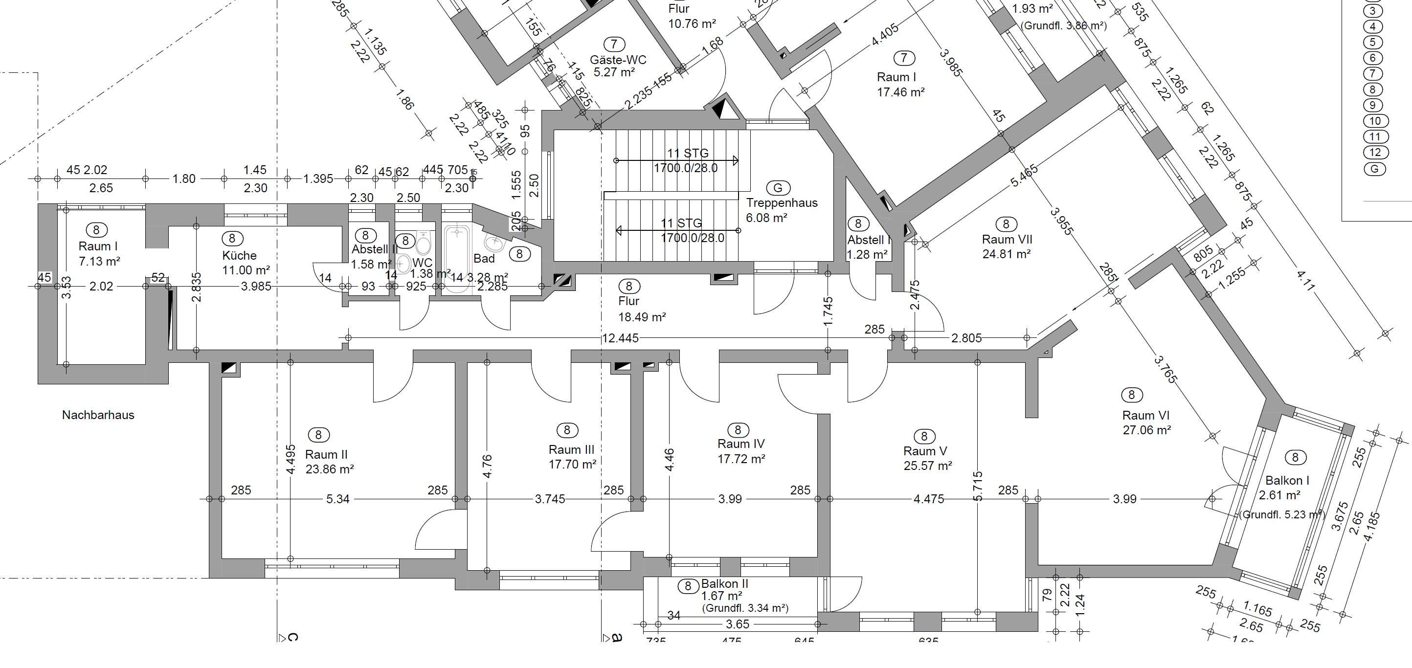 Stilvolle Jugendstil-Altbauwohnung im Herzen der List mit 2 Balkonen im 2. OG, Hannover – Bild 4