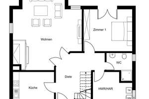Modernes Einfamilienhaus mit parkähnlichem Garten in Lichterfelde – Die vollständige Adresse der Immobilie erhältst du vom Anbieter., 12209 Lichterfelde, Berlin – Vorschaubild 12