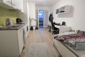 Wohnen in der Innenstadt! Schönes Neubau-1- Zimmerappartement möbliert – Stromgasse 31, 52064 Sankt Jakob, Aachen – Vorschaubild 3