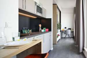 Vollmöbliertes Apartment zentral in Riedberg ideal für Studierende | Maxi Plus Studio – 60438 Kalbach-Riedberg, Frankfurt am Main – Vorschaubild 2