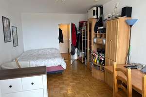 Möbliert: 1-Zimmer Wohnung mit Balkon, 8. OG in Schwabing, NUR für 1 Person, ab dem 10 Dezember – Leopoldstraße 191, 80804 Münchner Freiheit, München – Vorschaubild 3