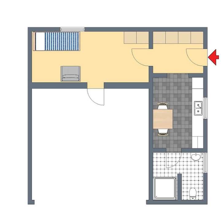 Grundriss Garage-App