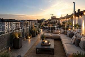 Über den Dächern Mannheims - charmantes 1-Zimmer-Apartment mit traumhafter Dachterrasse
