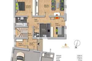 KAUFZUSAGE! *** EIN- BZW. ZWEIFAMILIENHAUS MIT GARTEN, BALKON, TERRASSE & POTENZIELLEN BAUPLATZ *** – Augsburg (Kreis) – Vorschaubild 30