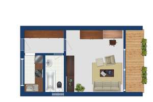 Ihr Mieter ist schon da! Kapitalanlage KA-Durlach - provisionsfrei für Käufer – Die vollständige Adresse der Immobilie erhältst du vom Anbieter., 76227 Durlach, Karlsruhe – Vorschaubild 8
