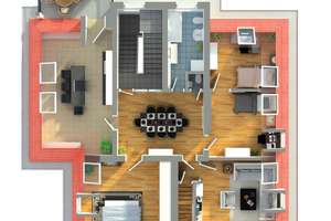 +++ ALTBAUCHARME TRIFFT DACHGESCHOSS - WOHNUNG MIT FLAIR+++ – Westparkstraße 45, 47803 Kempener Feld/Baackeshof, Krefeld – Vorschaubild 19