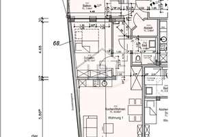 Moderne 2-Zimmer Wohnung mit Aufzug, Balkon, Kühlung uvm. in der Siegenener Innenstadt – Bahnhofstraße 24-26, 57072 Siegen, Siegen – Vorschaubild 5