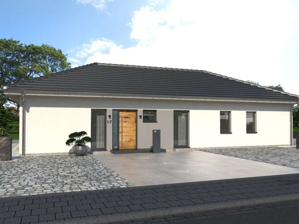 Ansicht3_Bungalow 04 Walmdach