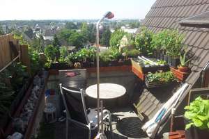 Über den Dächern der Stadt – 1-Zimmer-Wohnung mit Dachterrasse und einzigartigem Flair