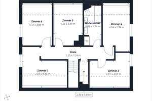 Großes 7-Zimmer Einfamilienhaus aus 2007, Effizienzklasse B, mit PV-Anlage und Kamin in Velstove – Die vollständige Adresse der Immobilie erhältst du vom Anbieter., 38448 Velstove, Wolfsburg – Vorschaubild 9