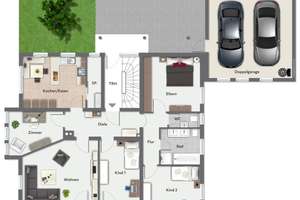 Solides, gepflegtes 4-Familienhaus in attraktiver Lage von Haigerloch-Owingen! – Die vollständige Adresse der Immobilie erhältst du vom Anbieter., 72401 Haigerloch – Vorschaubild 12