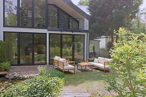 Modernes Design mit Bootssteg - Stylisches Reihenendhaus am kleinen Wannsee – Berlin – Vorschaubild 2