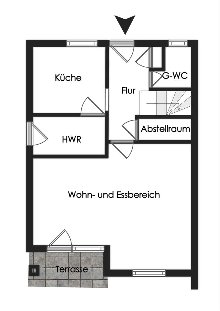 Grundriss Erdgeschoss