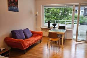 Möblierte schöne 1-Zi-Wohnung mit Balkon und EBK in München Thalkirchen