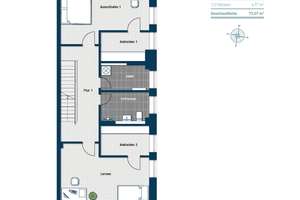 * Einmaliges Insel-Endreihenhaus in Potsdam * privater Bootssteg * Kamin * 6 Zimmer *  – Kopfbau EFH - Am Fährgut 5, 14476 Neu Fahrland, Potsdam – Vorschaubild 14
