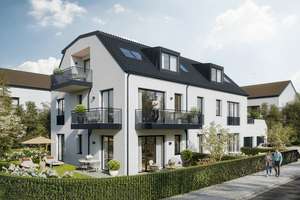 NEUBAU: Helle 2-Zimmer-Wohnung mit Terrasse und 2,65 hohen Decken – Seldeneckstraße 10, 81243 Aubing-Süd, München – Vorschaubild 2