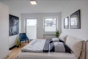 Möbliert: Stylische 2-Zimmer Wohnung am Westpark – Die vollständige Adresse der Immobilie erhältst du vom Anbieter., 81373 Mittersendling, München – Vorschaubild 3