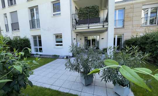 MA-Oststadt, Bestlage: Barrierefreie, luxuriöse 3-Zimmer Wohnung, Terrasse, Garten
