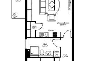 2-Zimmer Wohnung mit TOP Ausstattung! – St. Jürgen Ring 54-58, 23564 Lübeck – Vorschaubild 4