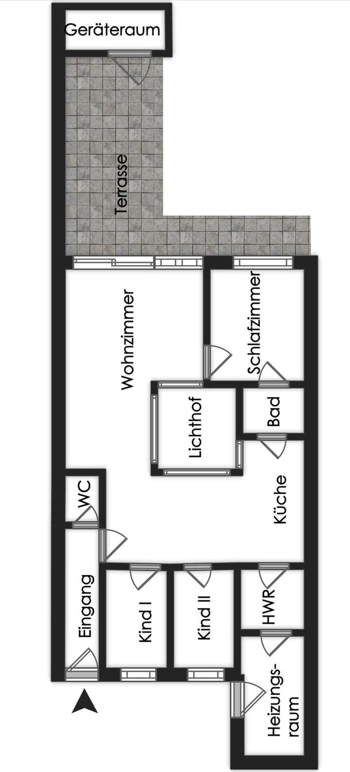Grundriss Erdgeschoss