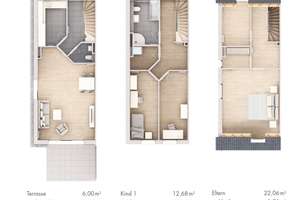 Modernes Reihenendhaus 144 m² auf drei Etagen im KfW-55 Standard | KfW-Förderung bis 30.06.2026 – Bachstraße 10, 88276 Berg – Vorschaubild 6
