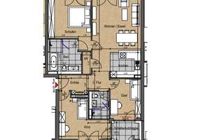 Von Privat - Ab Sofort - Erstbezug 4-Zimmer-Wohnung mit hochwertiger Küche – 40547 Niederkassel, Düsseldorf – Vorschaubild 19
