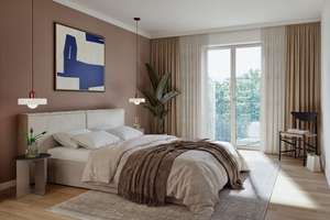 Designorientierter Neubau mit Balkon & hochwertiger Ausstattung in Kiezlage – Schneeglöckchenstraße 18A, 10407 Prenzlauer Berg, Berlin – Vorschaubild 4