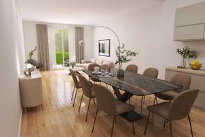 Historischer Charme neu definiert: Exklusive Maisonette Einheit auf großzügigen 149 Quadratmetern! – 40629 Ludenberg, Düsseldorf – Vorschaubild 5
