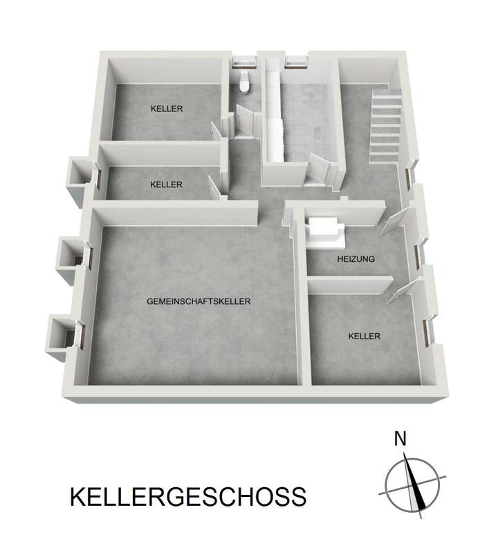 Grundriss 3D KG
