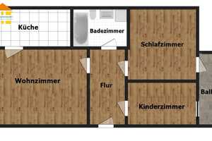 *Ideal für Familien mit Balkon und Tiefgaragenstellplatz auf Anfrage in zentraler Lage* – Gießerstraße 25, 9130 Chemnitz – Vorschaubild 6