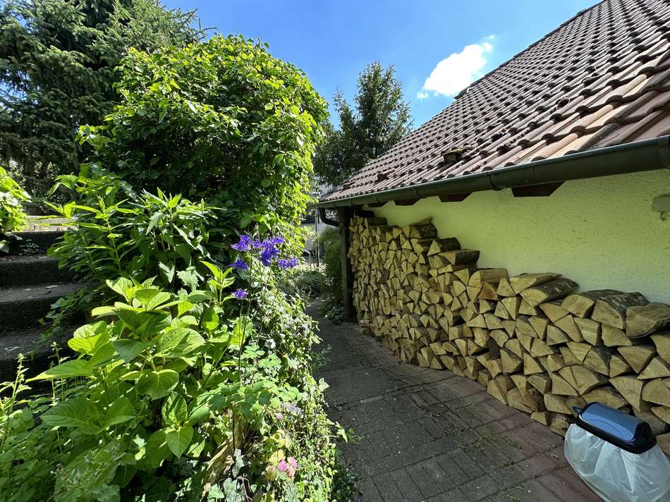 Platz für das Holz