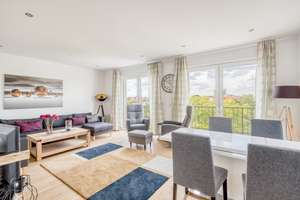 ⭐⭐⭐ Helle, geräumige und moderne 3-Zimmer-Wohnung mit freiem Blick neben der Feuerbachstraße.